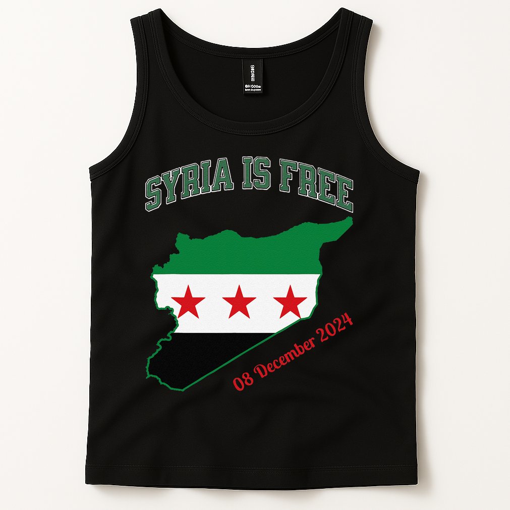 Syria Is Free Join The Freedom March Celebrate Syria Tank Top