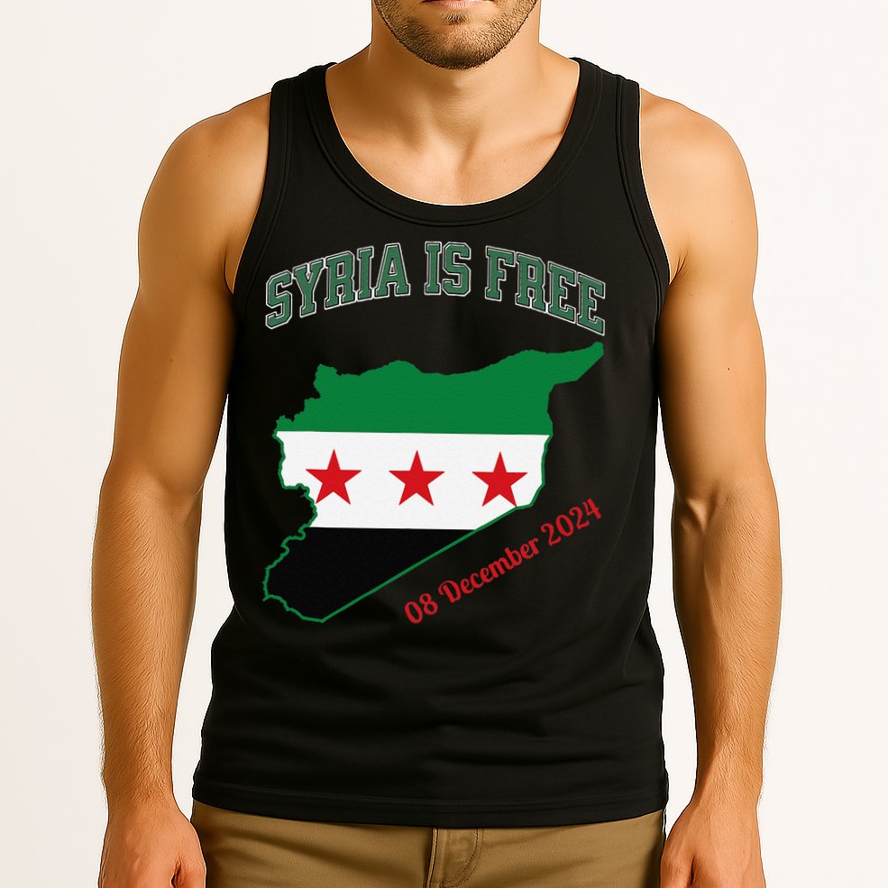 Syria Is Free Join The Freedom March Celebrate Syria Tank Top