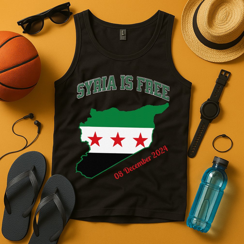 Syria Is Free Join The Freedom March Celebrate Syria Tank Top