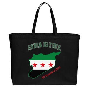 Syria Is Free Join The Freedom March Celebrate Syria Cotton Canvas Jumbo Tote