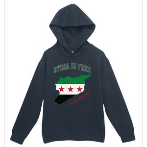 Syria Is Free Join The Freedom March Celebrate Syria Urban Pullover Hoodie