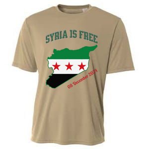 Syria Is Free Join The Freedom March Celebrate Syria Cooling Performance Crew T-Shirt