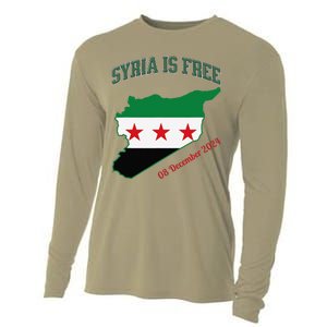 Syria Is Free Join The Freedom March Celebrate Syria Cooling Performance Long Sleeve Crew