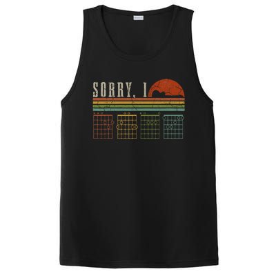 Sorry Idgaf Funny Hidden Message Guitar Chords Players PosiCharge Competitor Tank