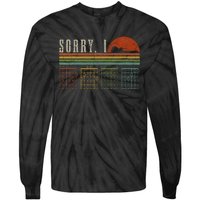 Sorry Idgaf Funny Hidden Message Guitar Chords Players Tie-Dye Long Sleeve Shirt