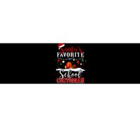 Santa Is Favorite School Custodian Xmas Light Hat Christmas Bumper Sticker