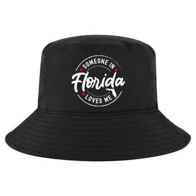 Someone In Florida Loves Me Cool Comfort Performance Bucket Hat