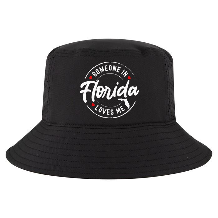 Someone In Florida Loves Me Cool Comfort Performance Bucket Hat