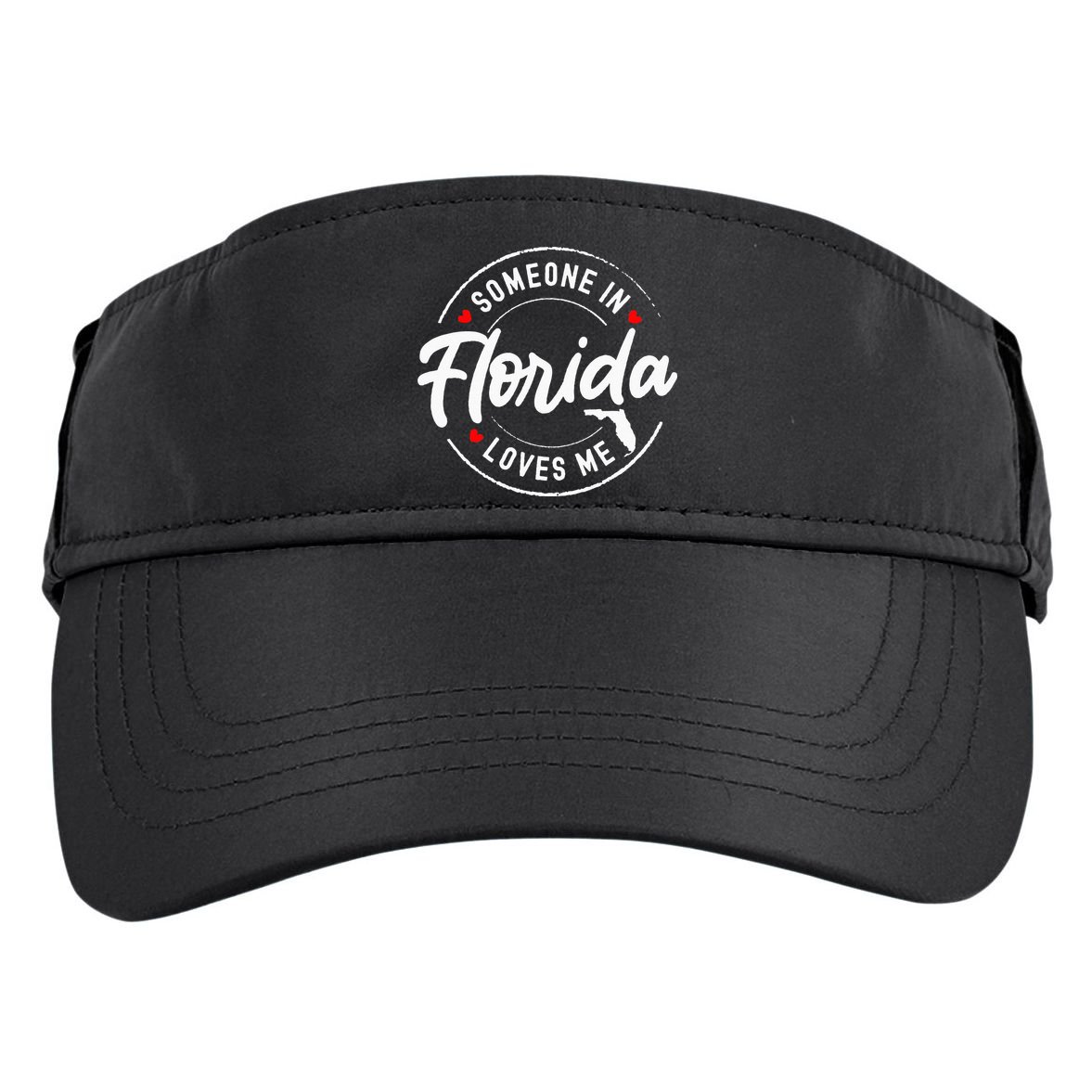 Someone In Florida Loves Me Adult Drive Performance Visor