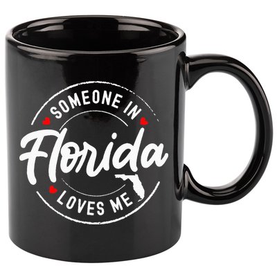 Someone In Florida Loves Me 11oz C Handle Ceramic Mug