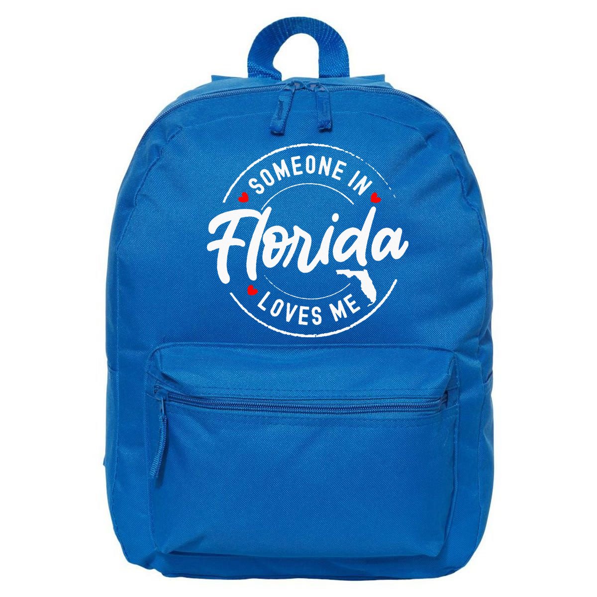 Someone In Florida Loves Me 16 in Basic Backpack
