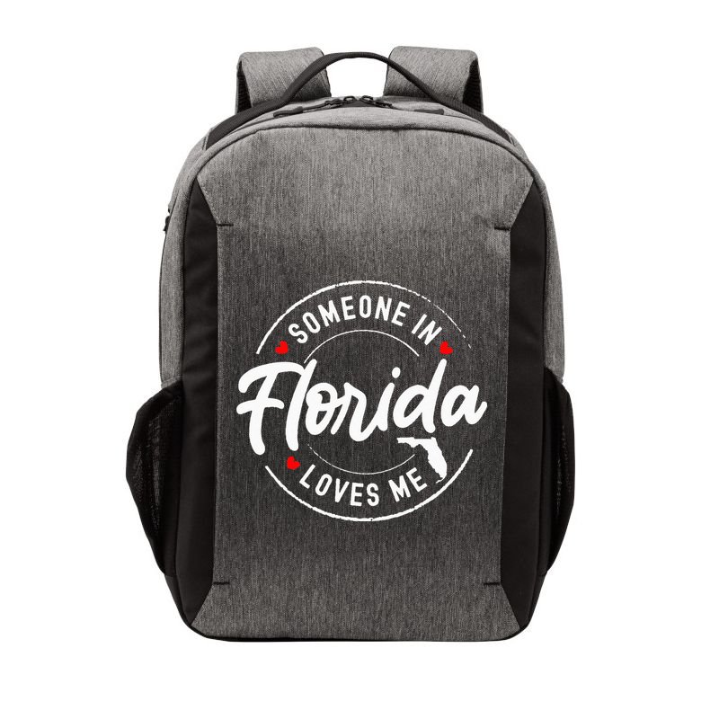 Someone In Florida Loves Me Vector Backpack