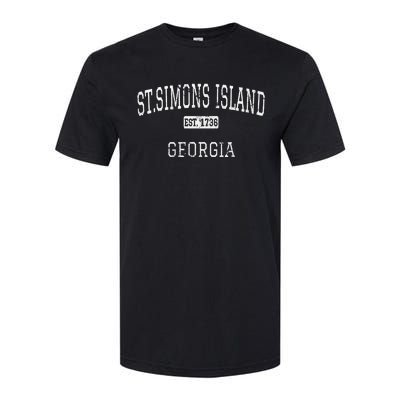 St.Simons Island Georgia Ga Vintage Softstyle CVC T-Shirt