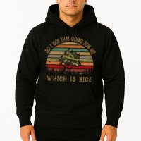 So I Got That Going For Me Which Is Nice Funny Vintage Hat Hoodie