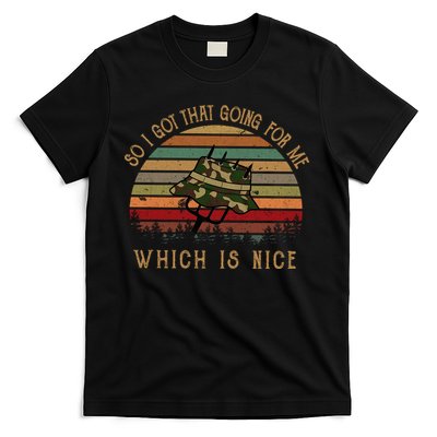 So I Got That Going For Me Which Is Nice Funny Vintage Hat T-Shirt