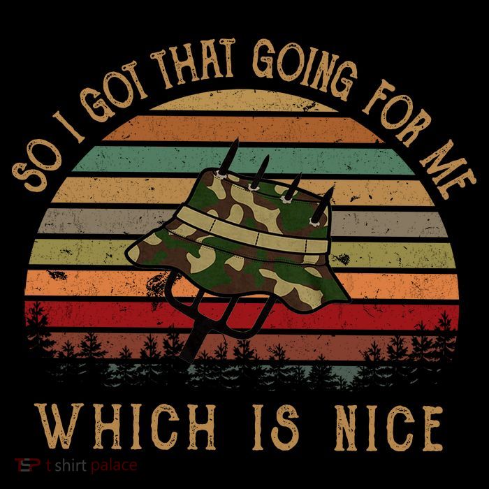 So I Got That Going For Me Which Is Nice Funny Vintage Hat Backpack
