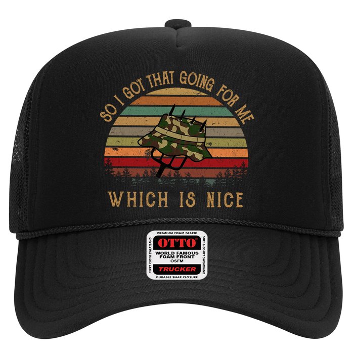 So I Got That Going For Me Which Is Nice Funny Vintage Hat Hat