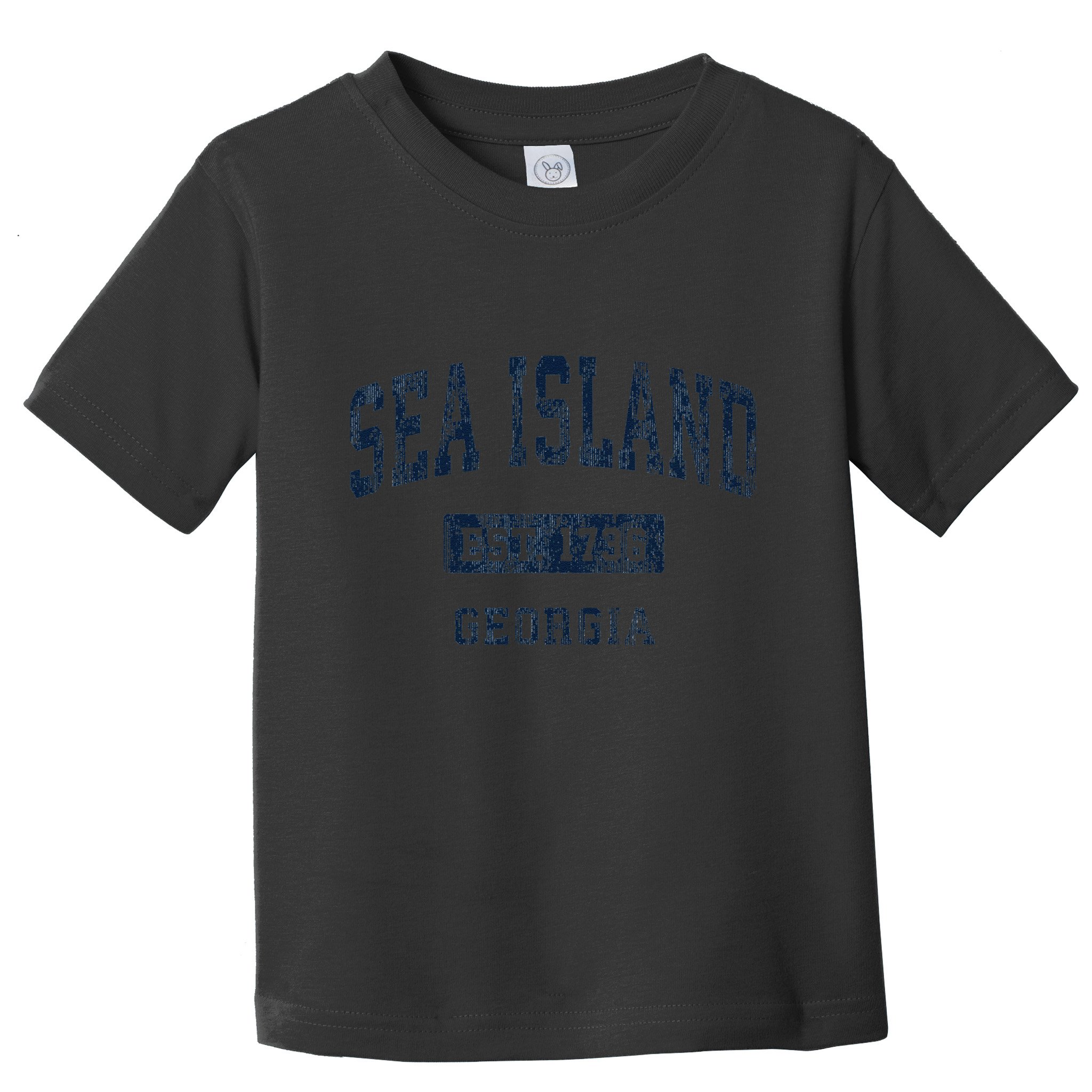 Sea Island Georgia Ga Vintage Established Toddler T-Shirt