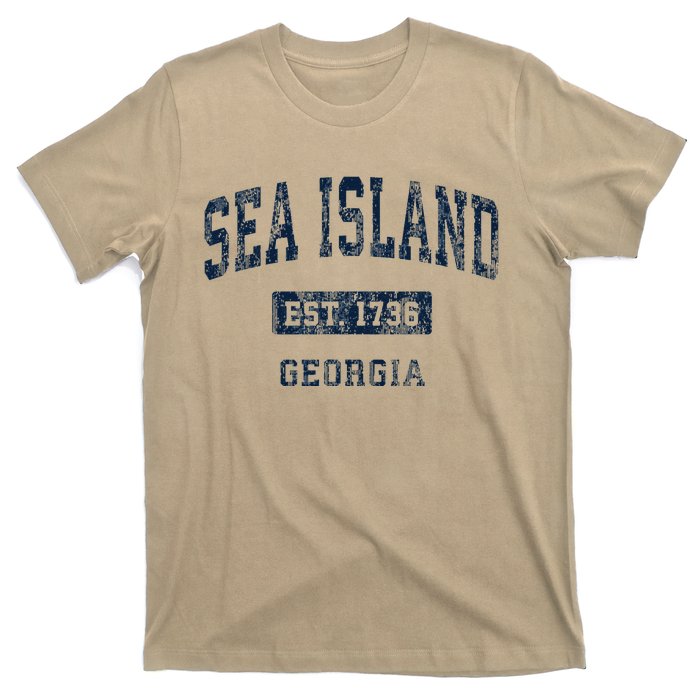 Sea Island Georgia Ga Vintage Established T-Shirt