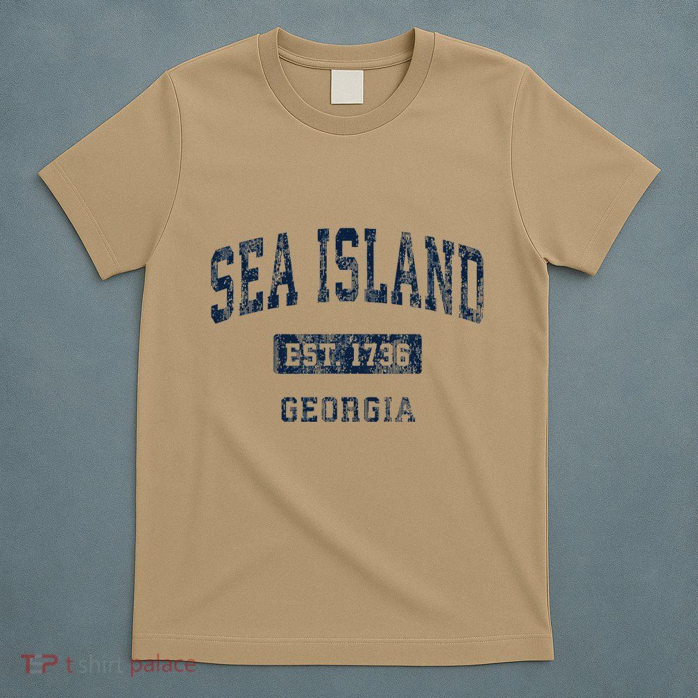 Sea Island Georgia Ga Vintage Established T-Shirt