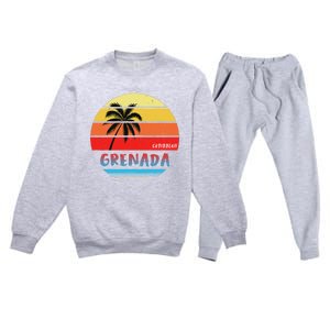 Souvenir In Grenada Premium Crewneck Sweatsuit Set