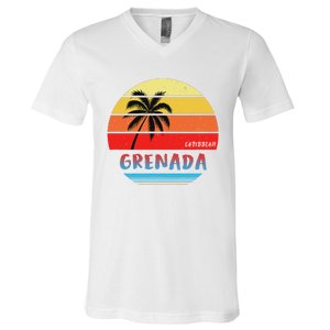 Souvenir In Grenada V-Neck T-Shirt