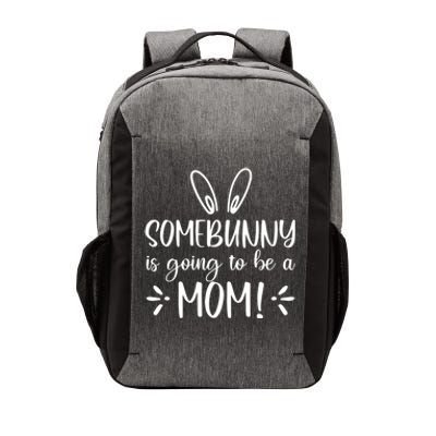 Somebunny Is Going To Be A Mom Easter Pregnancy Announcet Gift Vector Backpack