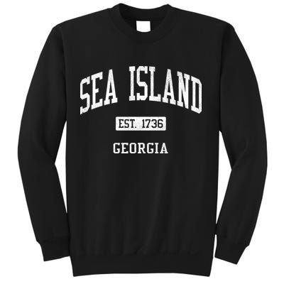Sea Island Georgia Ga Js04 Vintage Athletic Sports Sweatshirt