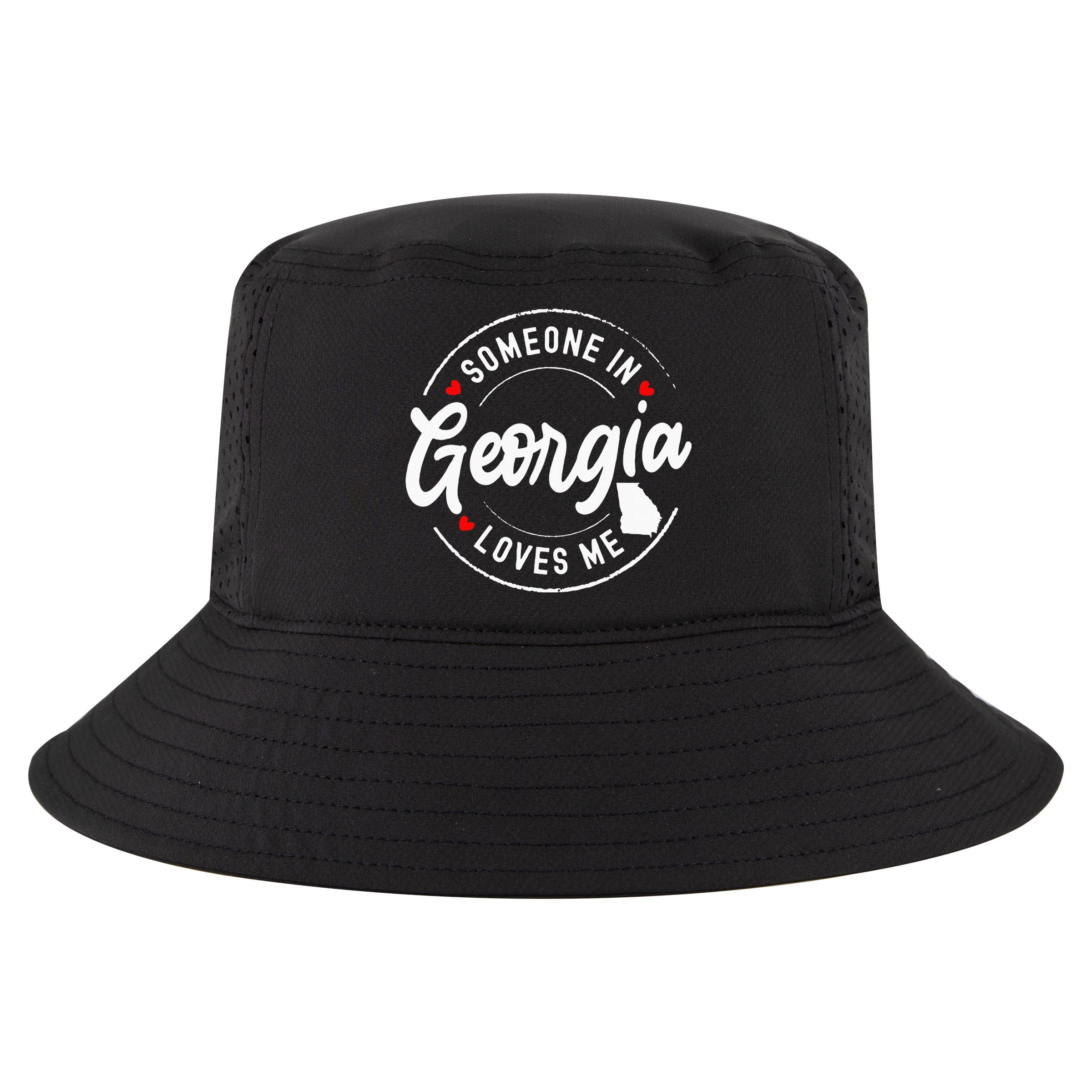 Someone In Georgia Loves Me Cool Comfort Performance Bucket Hat