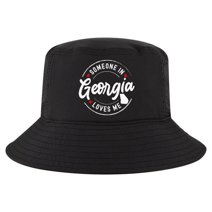 Someone In Georgia Loves Me Cool Comfort Performance Bucket Hat