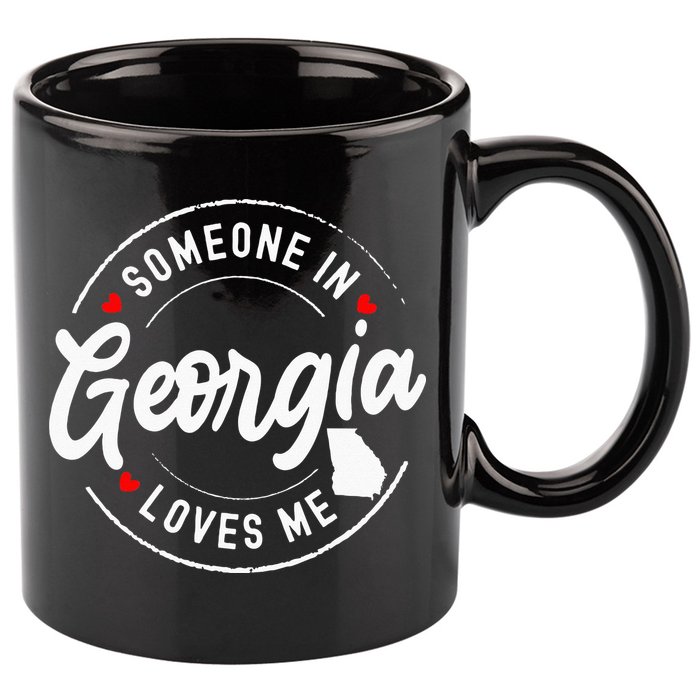 Someone In Georgia Loves Me 11oz C Handle Ceramic Mug