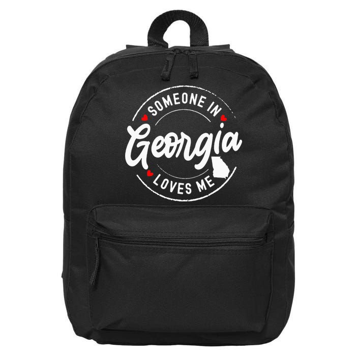 Someone In Georgia Loves Me 16 in Basic Backpack
