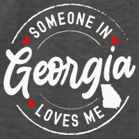 Someone In Georgia Loves Me Vector Backpack