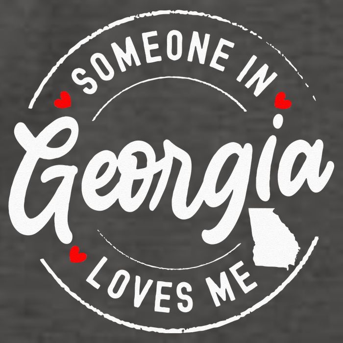 Someone In Georgia Loves Me Vector Backpack