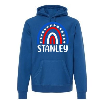 Stanley Idaho Gift I Love Stanley Idaho Usa Gift Premium Hoodie