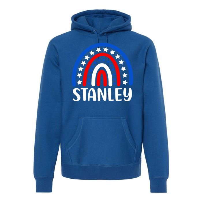 Stanley Idaho Gift I Love Stanley Idaho Usa Gift Premium Hoodie