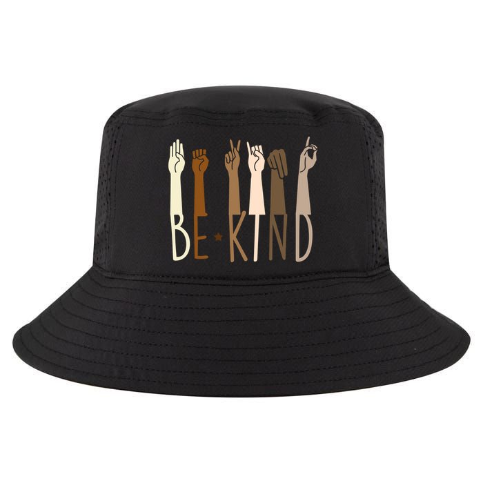 Sign Language Be Kind To All Cool Comfort Performance Bucket Hat