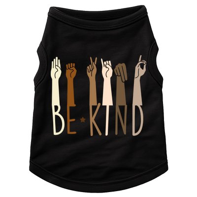 Sign Language Be Kind To All Doggie Tank