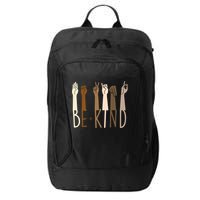 Sign Language Be Kind To All City Backpack