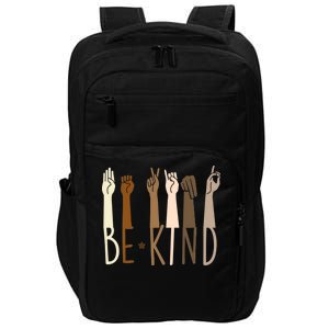 Sign Language Be Kind To All Impact Tech Backpack