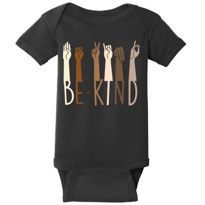 Sign Language Be Kind To All Baby Bodysuit