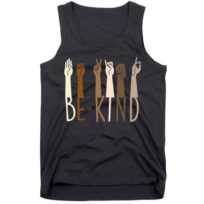 Sign Language Be Kind To All Tank Top