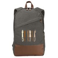 Sign Language Be Kind To All Cotton Canvas Backpack