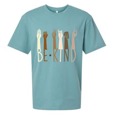 Sign Language Be Kind To All Sueded Cloud Jersey T-Shirt