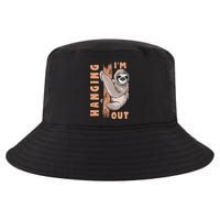 Sloth Im Hanging Out Cool Comfort Performance Bucket Hat