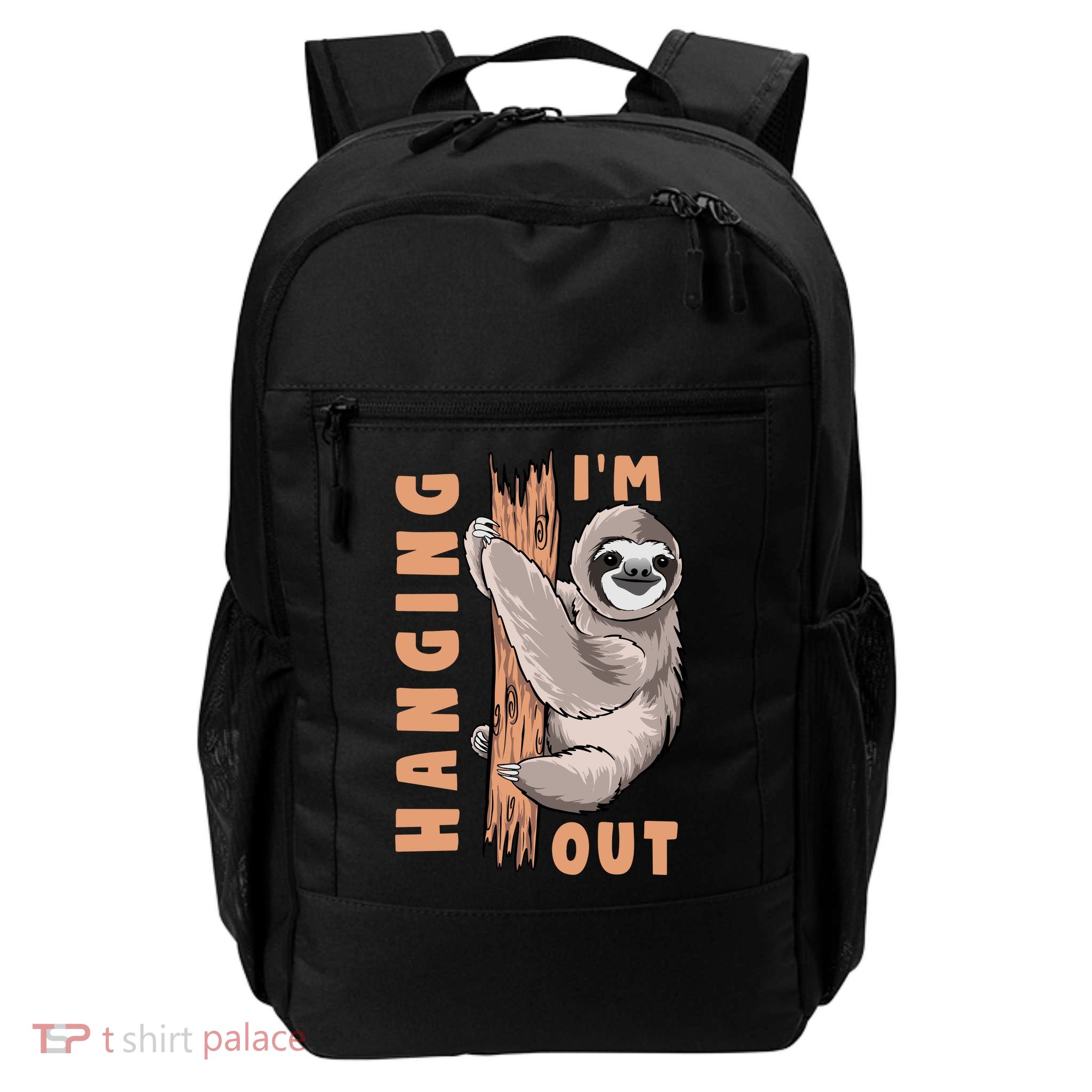 Sloth Im Hanging Out Daily Commute Backpack