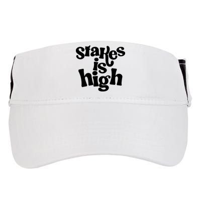Stakes Is High Adult Drive Performance Visor