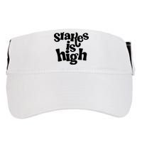 Stakes Is High Adult Drive Performance Visor
