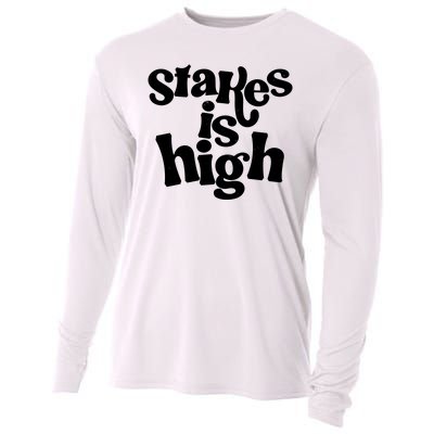 Stakes Is High Cooling Performance Long Sleeve Crew