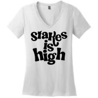 Stakes Is High Women's V-Neck T-Shirt